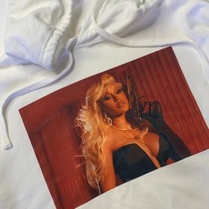 Cardi B Cropped Sweatshirt